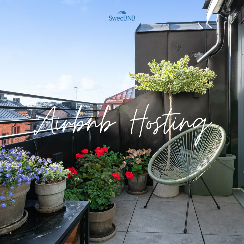 Airbnb host Sweden short term rental hosting