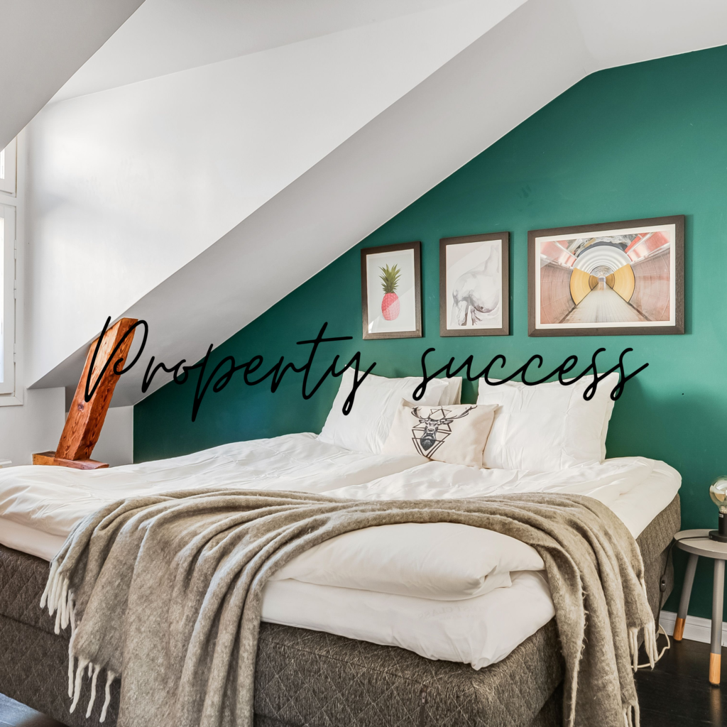 Airbnb property management and hosting services Sweden bedroom